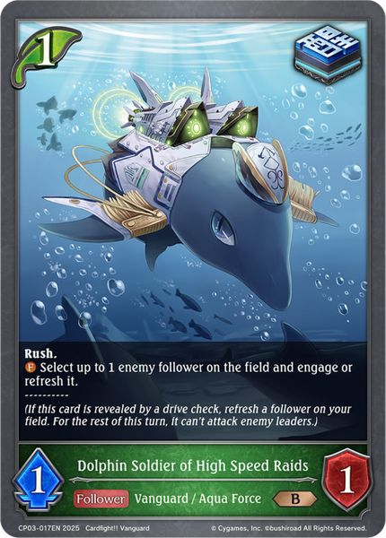 Dolphin Soldier of High Speed Raids - CP03-017EN
