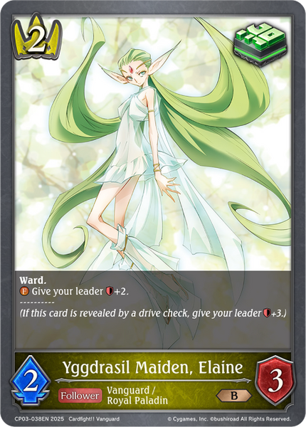 Yggdrasil Maiden, Elaine - CP03-038EN