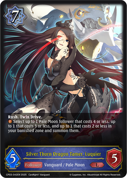 Silver Thorn Dragon Tamer, Luquier - CP03-042EN