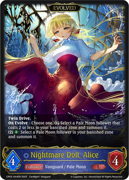 Nightmare Doll, Alice (Evolved) - CP03-044EN