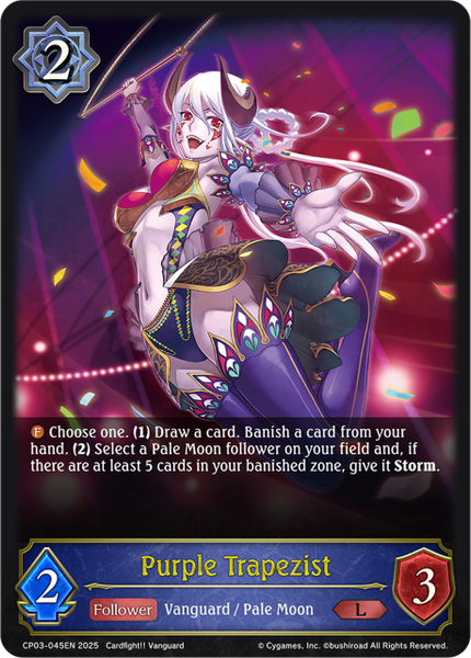 Purple Trapezist - CP03-045EN