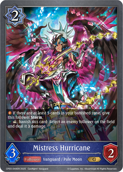 Mistress Hurricane - CP03-048EN