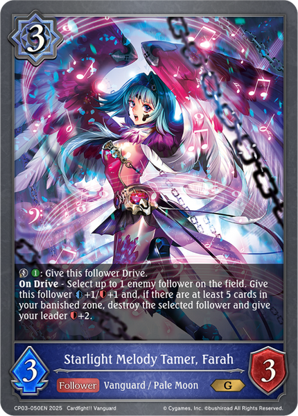 Starlight Melody Tamer, Farah - CP03-050EN