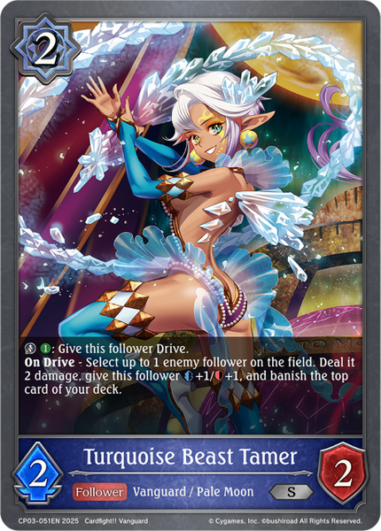 Turquoise Beast Tamer - CP03-051EN