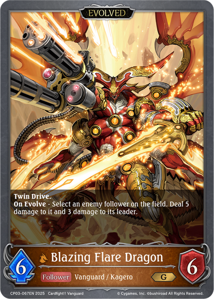 Blazing Flare Dragon - CP03-067EN