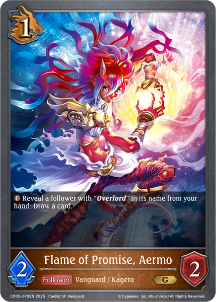 Flame of Promise, Aermo - CP03-070EN