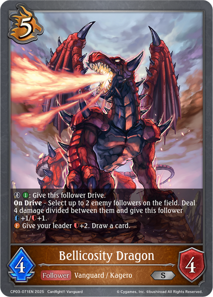 Bellicosity Dragon - CP03-071EN