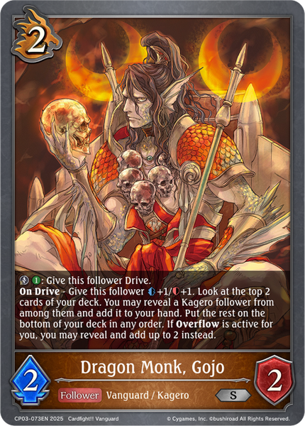 Dragon Monk, Gojo - CP03-073EN