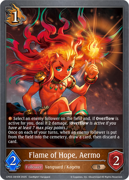 Flame of Hope, Aermo - CP03-081EN