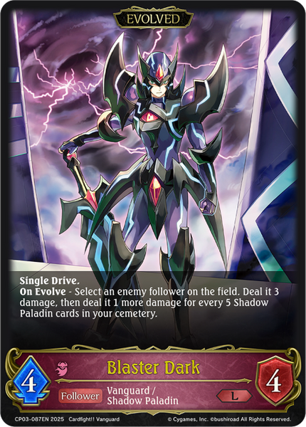 Blaster Dark (Evolved) - CP03-087EN