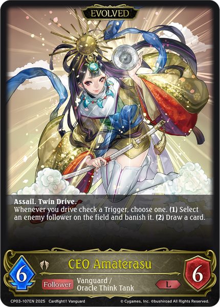 CEO Amaterasu (Evolved) - CP03-107EN