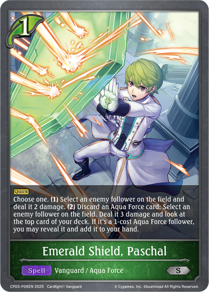Emerald Shield, Paschal (P) - CP03-P08EN