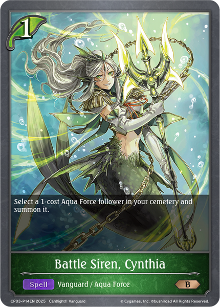 Battle Siren, Cynthia (P) - CP03-P14EN