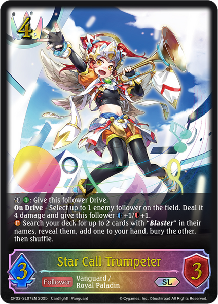 Star Call Trumpeter (SL) - CP03-SL07EN