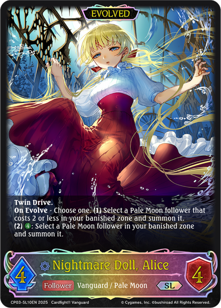 Nightmare Doll, Alice (Evolved) (SL) - CP03-SL10EN