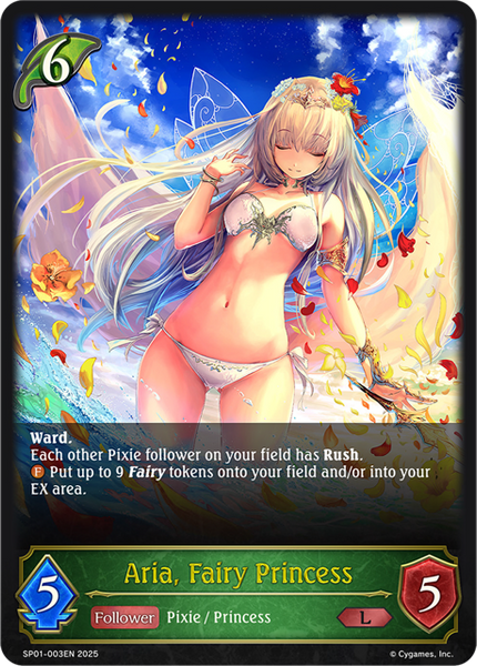 Aria, Fairy Princess - SP01-003EN
