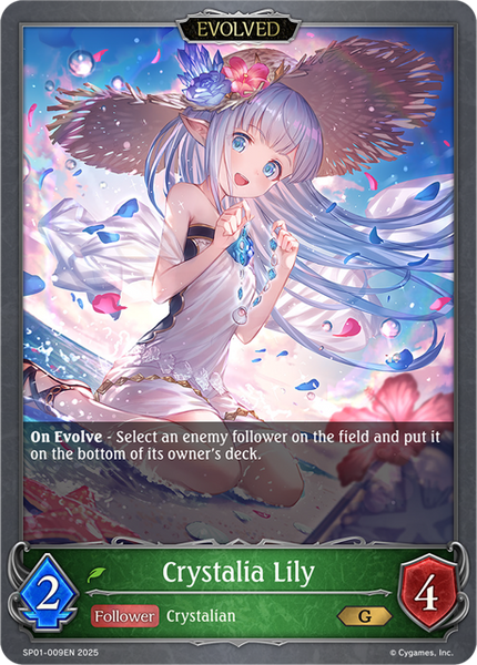 Crystalia Lily (Evolved) - SP01-009EN