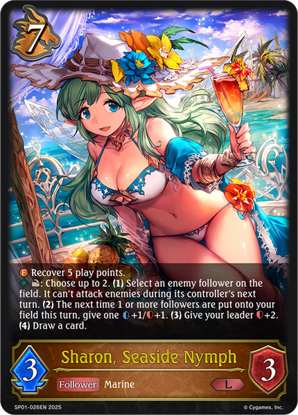 Sharon, Seaside Nymph - SP01-026EN