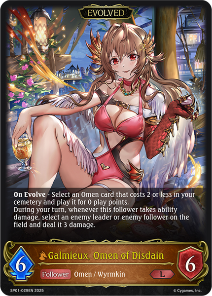 Galmieux, Omen of Disdain (Evolved) - SP01-029EN