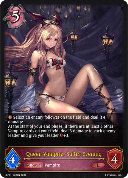 Queen Vampire, Sultry Evening - SP01-032EN
