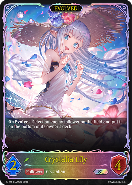 Crystalia Lily (Evolved) (SL) - SP01-SL09EN