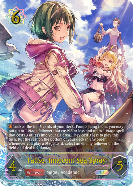 Falise, Innocent Sea Spray (U) - SP01-U10EN
