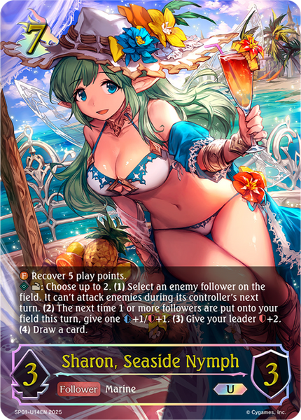 Sharon, Seaside Nymph (U) - SP01-U14EN