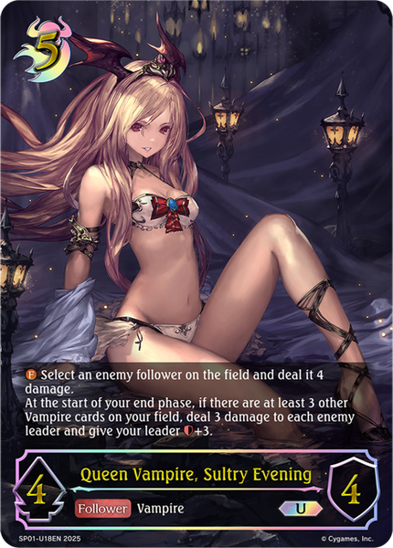 Queen Vampire, Sultry Evening (U) - SP01-U18EN