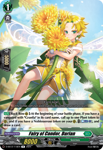 Fairy of Candor, Darian - D-SS12/118EN