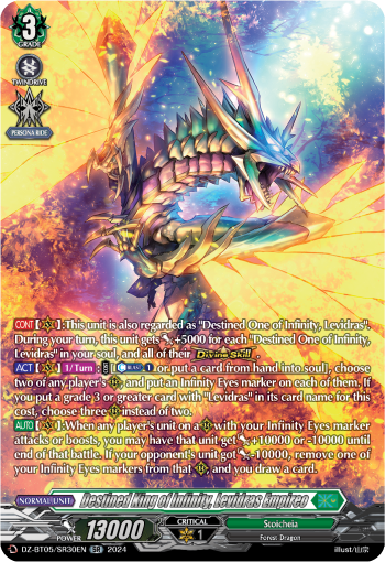 Destined King of Infinity, Levidras Empireo (SR) - DZ-BT05/SR30EN