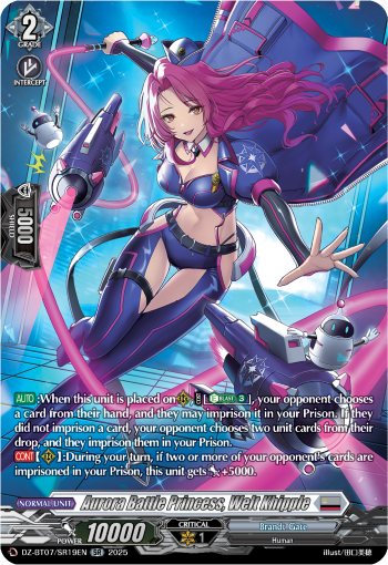 Aurora Battle Princess, Welt Khipple (SR) - DZ-BT07/SR19EN