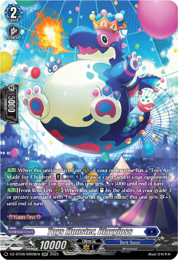 Toys Monster, Blavyloss (SR) - DZ-BT09/SR09EN