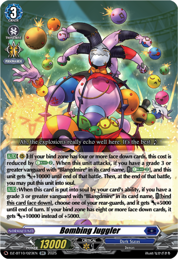 Bombing Juggler - DZ-BT10/023EN