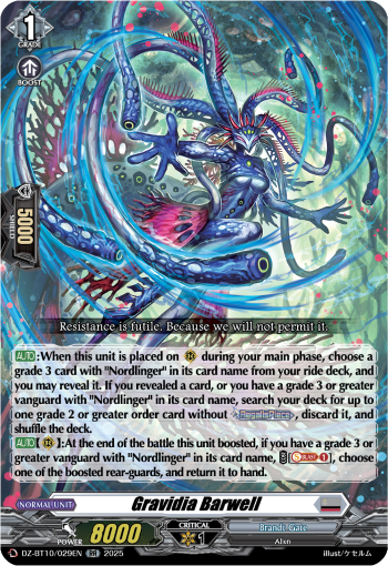 Gravidia Barwell - DZ-BT10/029EN