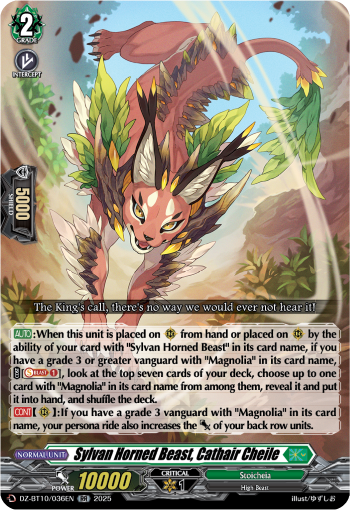Sylvan Horned Beast, Cathair Cheile - DZ-BT10/036EN