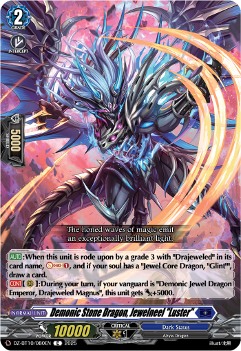 Demonic Stone Dragon, Jewelneel "Luster" - DZ-BT10/080EN