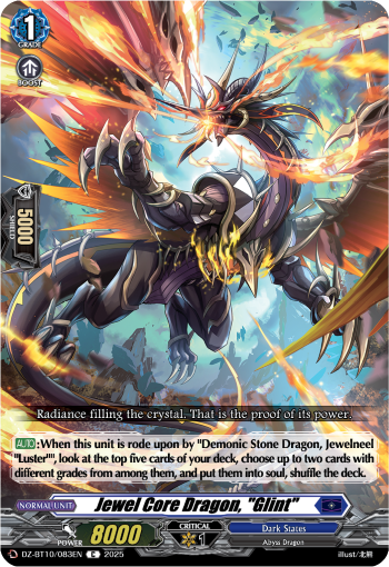Jewel Core Dragon, "Glint" - DZ-BT10/083EN
