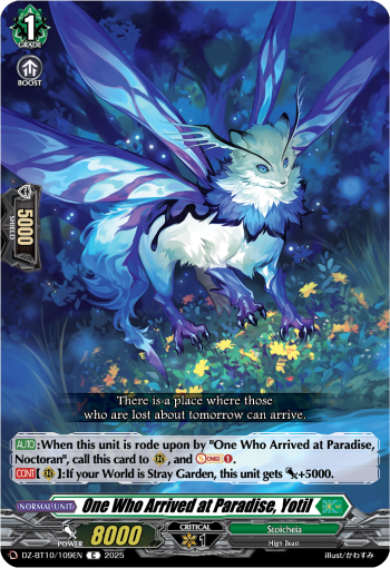 One Who Arrived at Paradise, Yotil - DZ-BT10/109EN