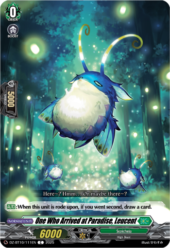 One Who Arrived at Paradise, Leucent - DZ-BT10/111EN