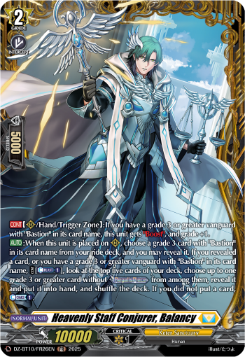 Heavenly Staff Conjurer, Balancy (FR) - DZ-BT10/FR26EN