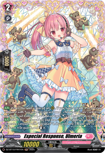 Especial Response, Ulmeria (FR) - DZ-BT10/FR41EN