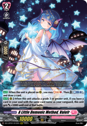 A Little Demonic Method, Valefr - DZ-LBT01/013EN