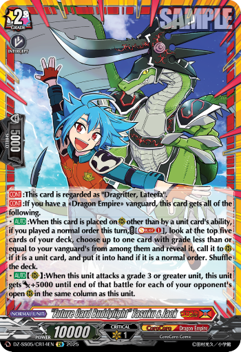 Future Card Buddyfight Tasuku & Jack (CR) - DZ-SS05/CR14EN