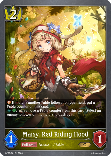 Maisy, Red Riding Hood - BP03-021EN