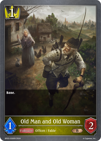 Old Man and Old Woman - BP03-030EN