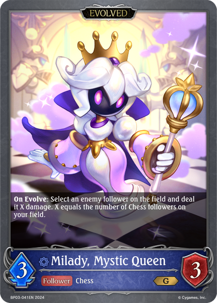 Milady, Mystic Queen (Evolved) - BP03-041EN