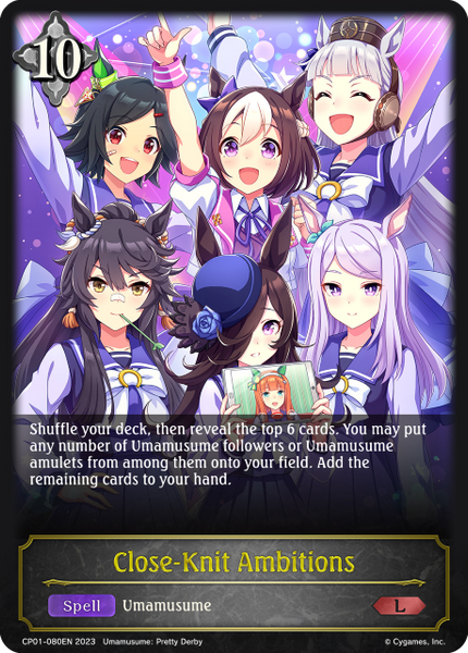 Close-Knit Ambitions - CP01-080EN