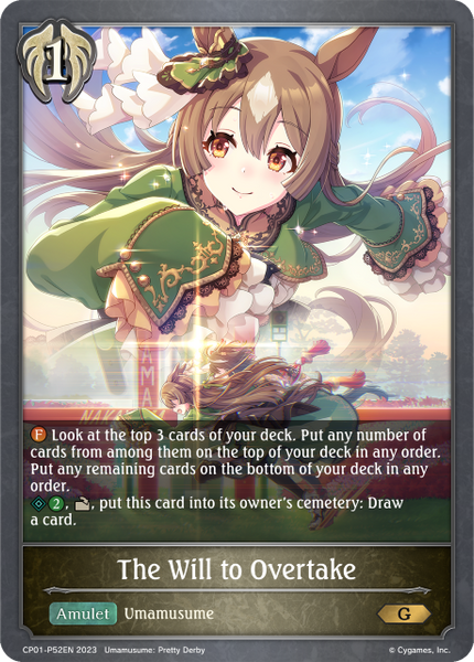 The Will to Overtake (P) - CP01-P52EN