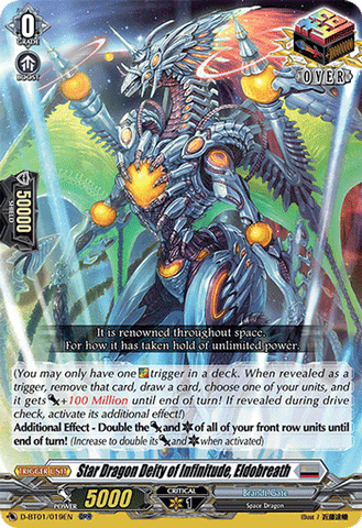Star Dragon Deity of Infinitude, Eldobreath - D-BT01/019EN