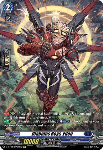Diabolos Boys, Eden (SP) - D-BT01/SP04EN